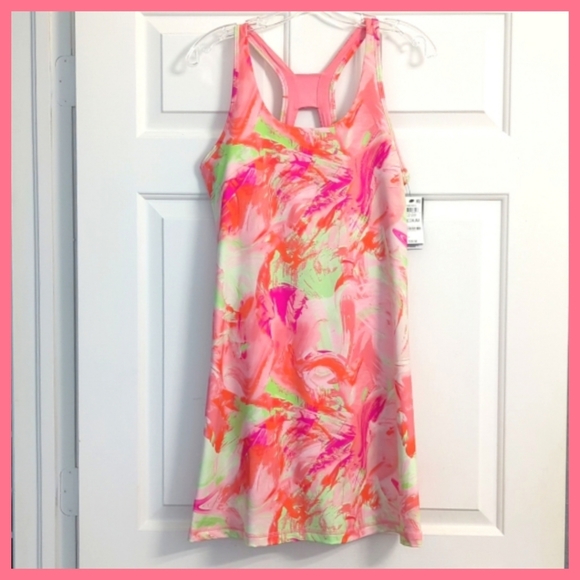 Idealogy Dresses & Skirts - NWT Athletic dress Athleisurewear dress, pink, coral purple, medium